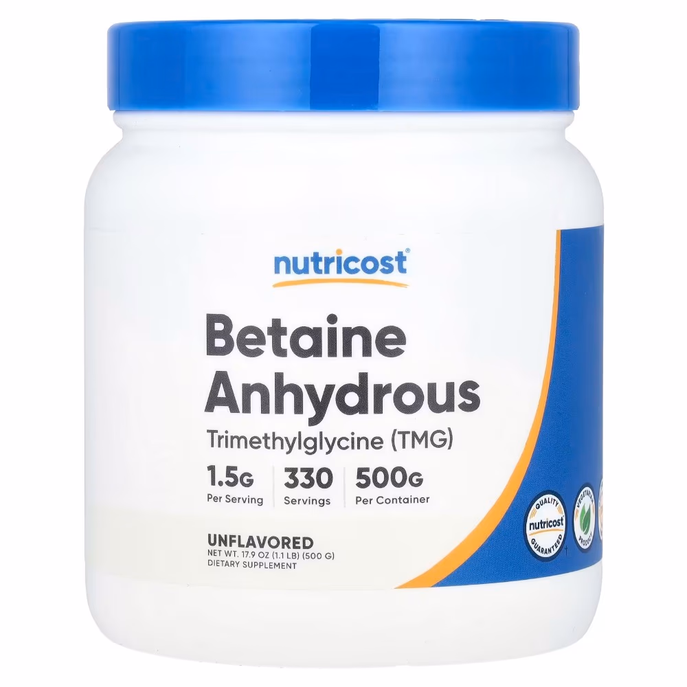 Nutricost Betaine Anhydrous Powder 500g 1