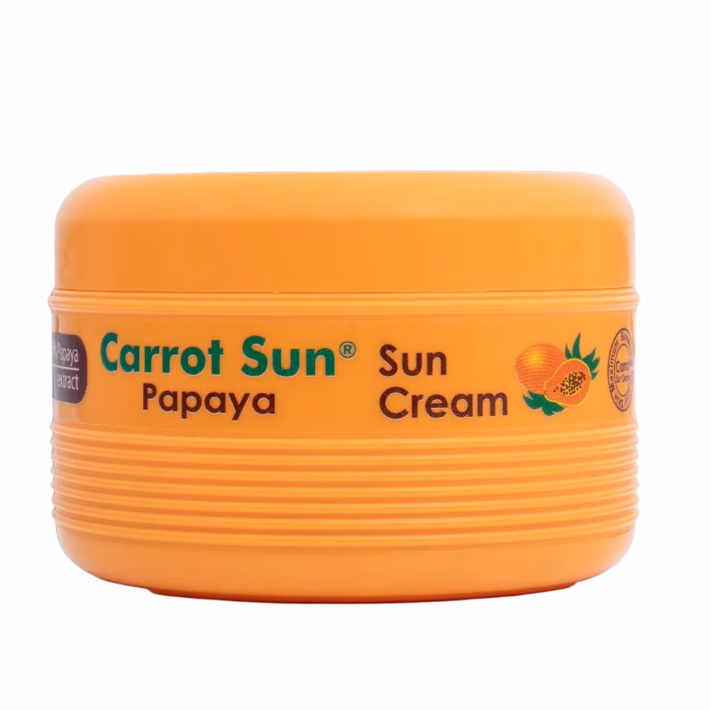 CarrotSun Papaya Sun Cream Jar 350ml 1