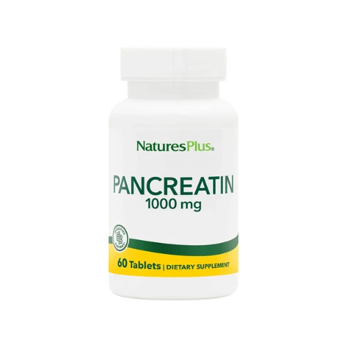 Natures Plus  Pancreatin 1000mg 60s 1