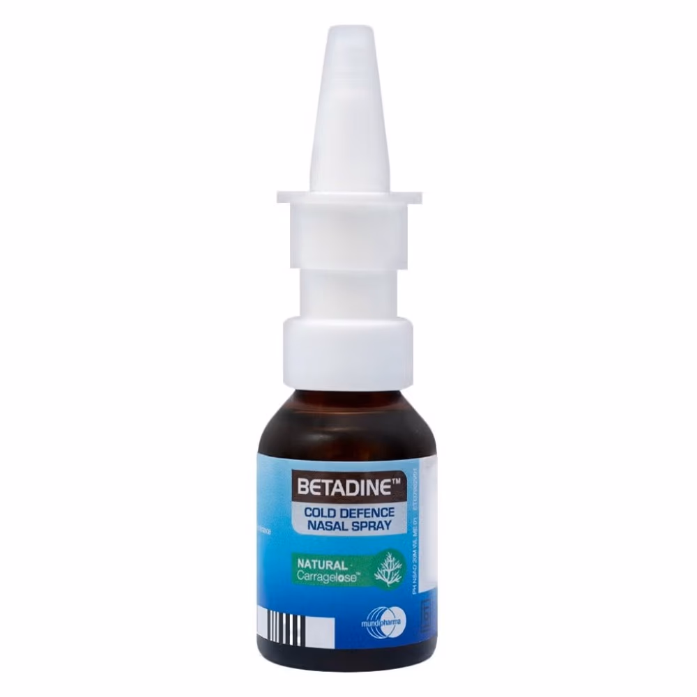 Betadine Cold Defence Adult Nasal Spray 20ml 3