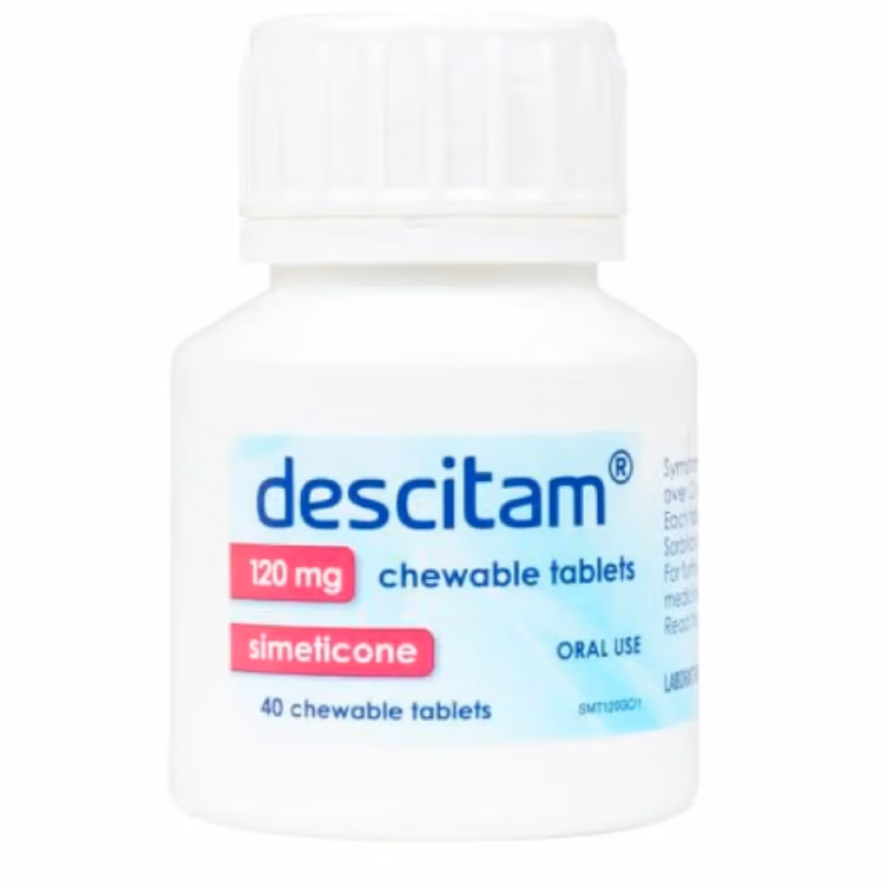 Descitam 120Mg Chewable Tablets 40S 2