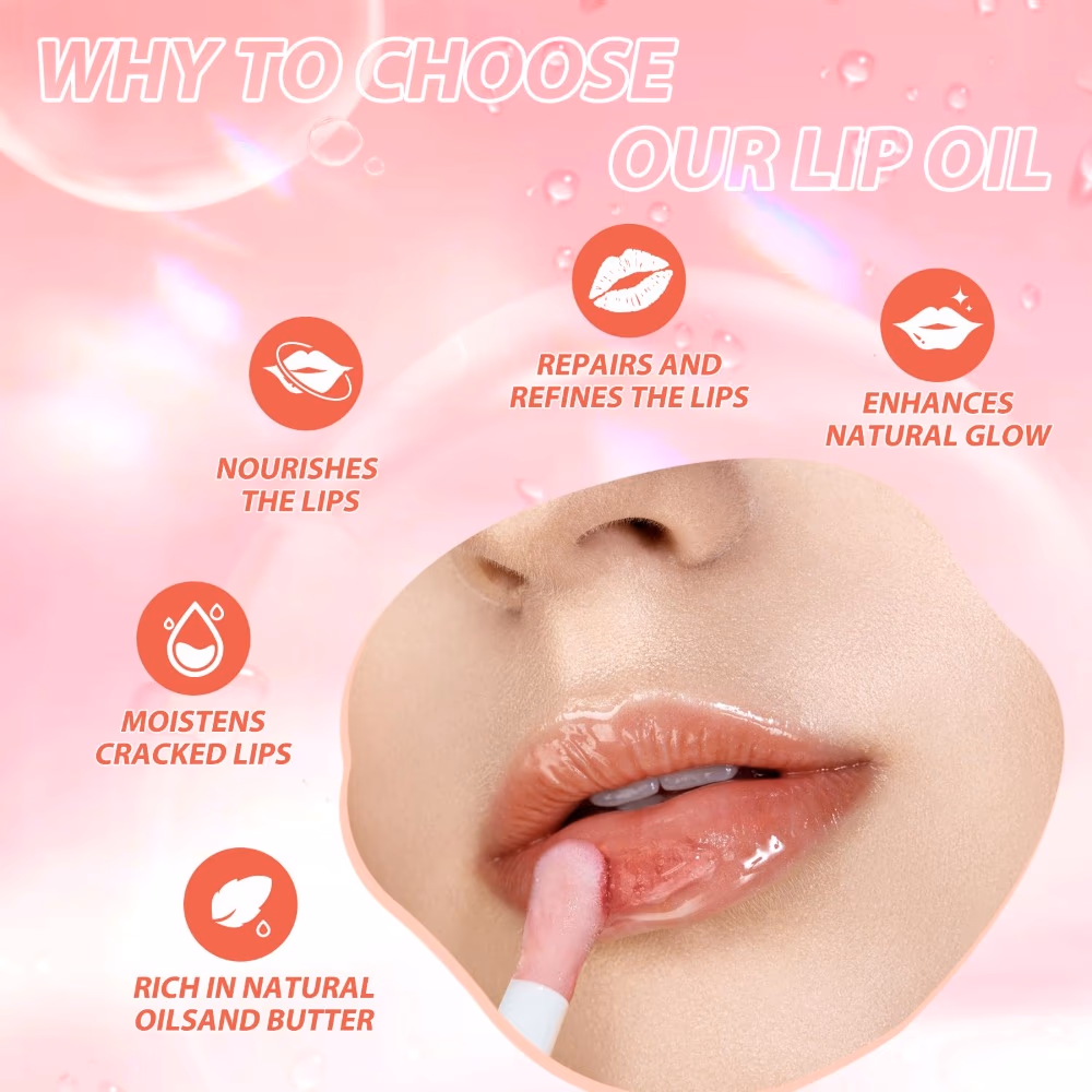 Bufsou Lip Glow Oil Strawberry 4ML 1
