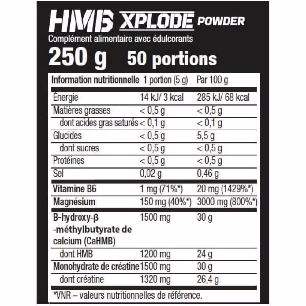 Olimp HMB Xplode Powder – 250g Pineapple 2