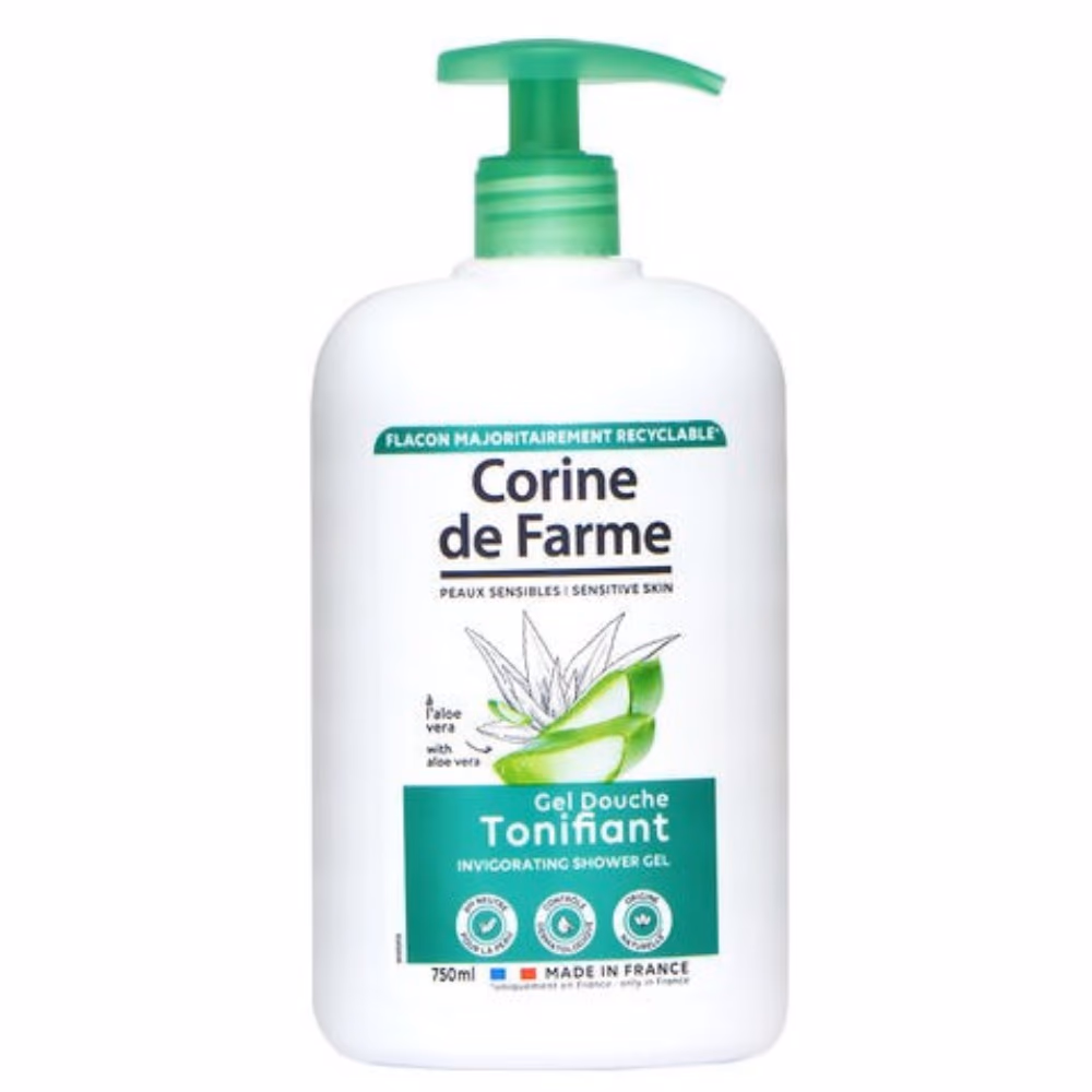 Corine De Farme Invigorating Shower Gel Aloe 750ml 1