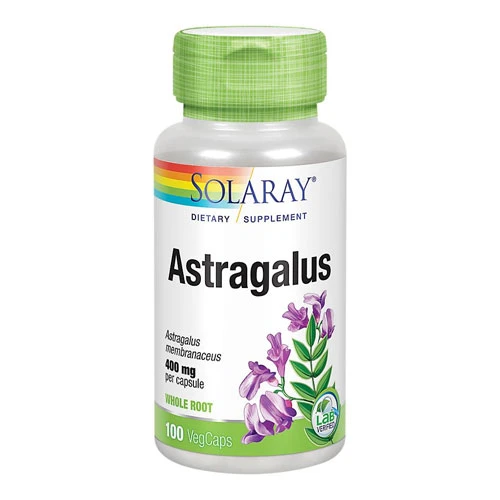 Solaray Astragalus 400mg-100 Capsules 1