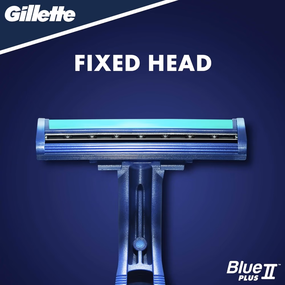 Gillette Blue II Plus Disposable Razors 5s 4