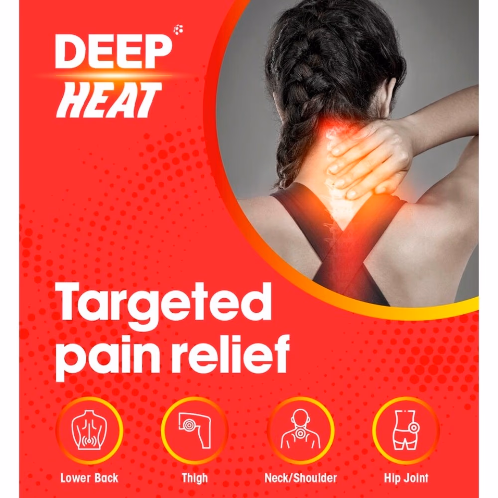 Deep Heat Patch - Pack of 4 4
