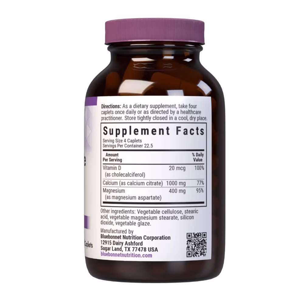 Bluebonnet Calcium Magnesium Zinc+Vitamin-D3 120'S 2