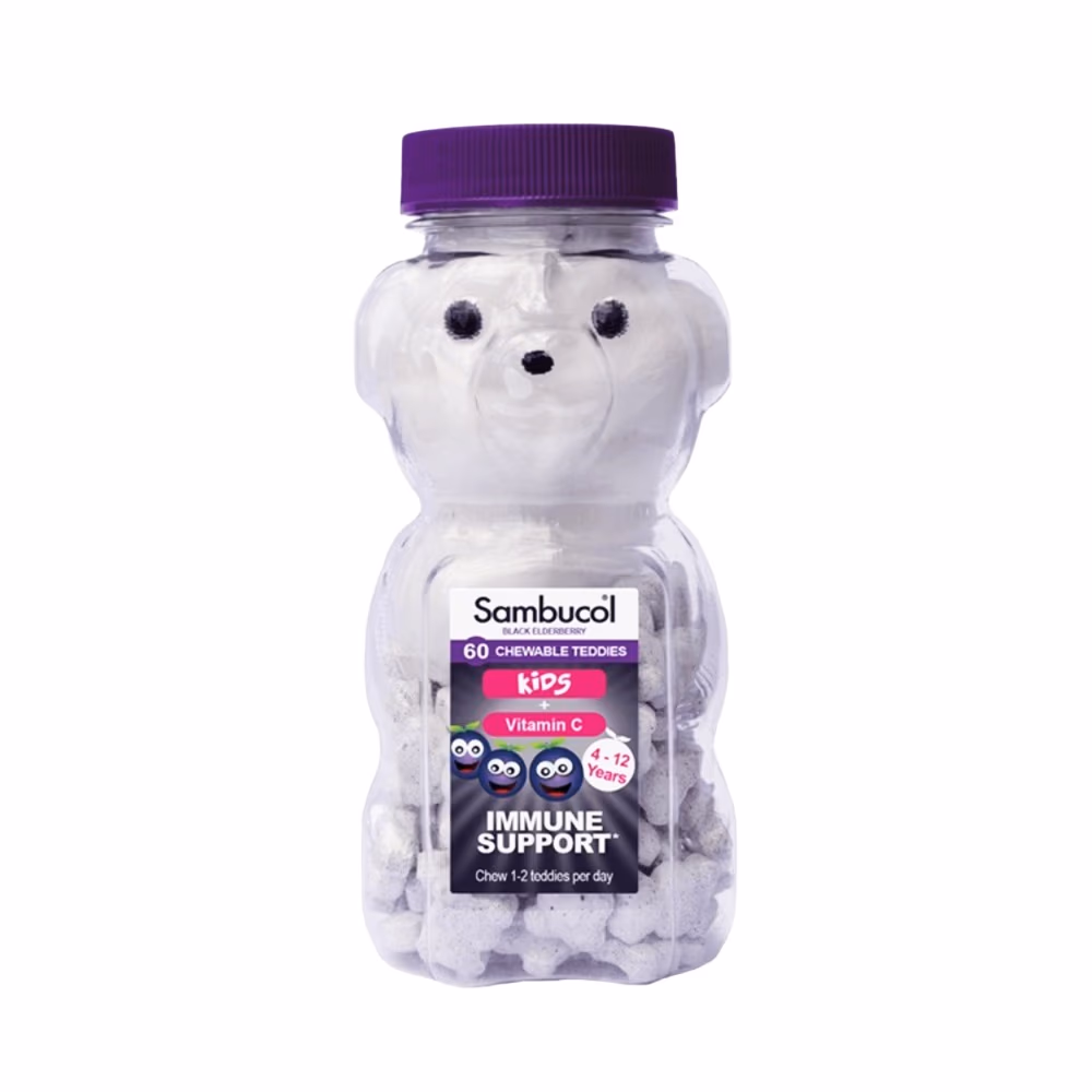 Sambucol Kids 60 Chewable Teddies