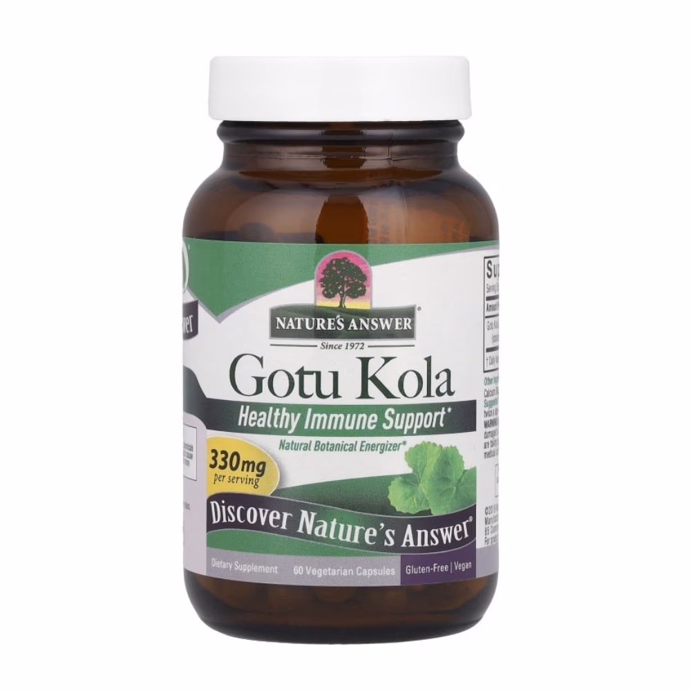 Natures Answer Gotu Kola 330mg-60 Capsules
