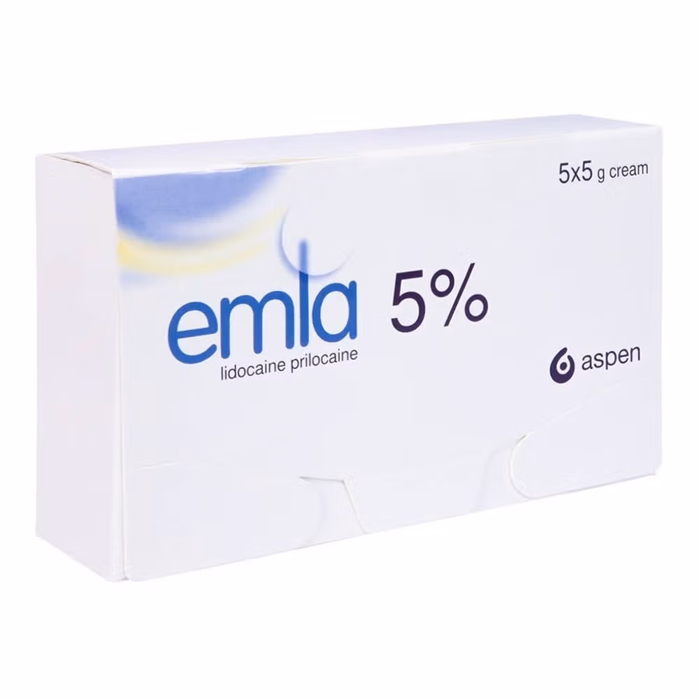 Emla Cream 5% tubes pack 5s