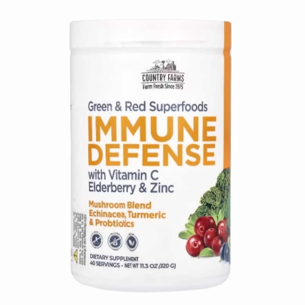 Country Farms Immune Defense Superfood Powder- Mixed Berry (320g) 1