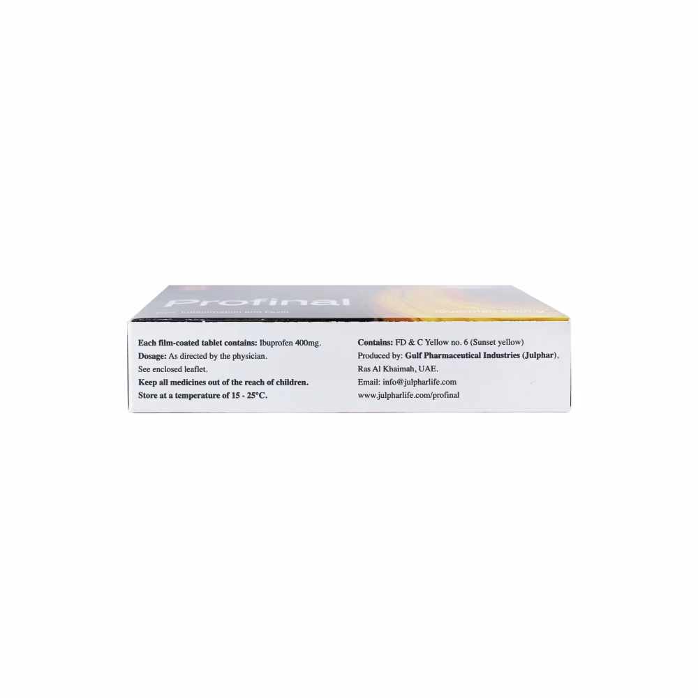 Profinal 400mg Tablets 24s 3