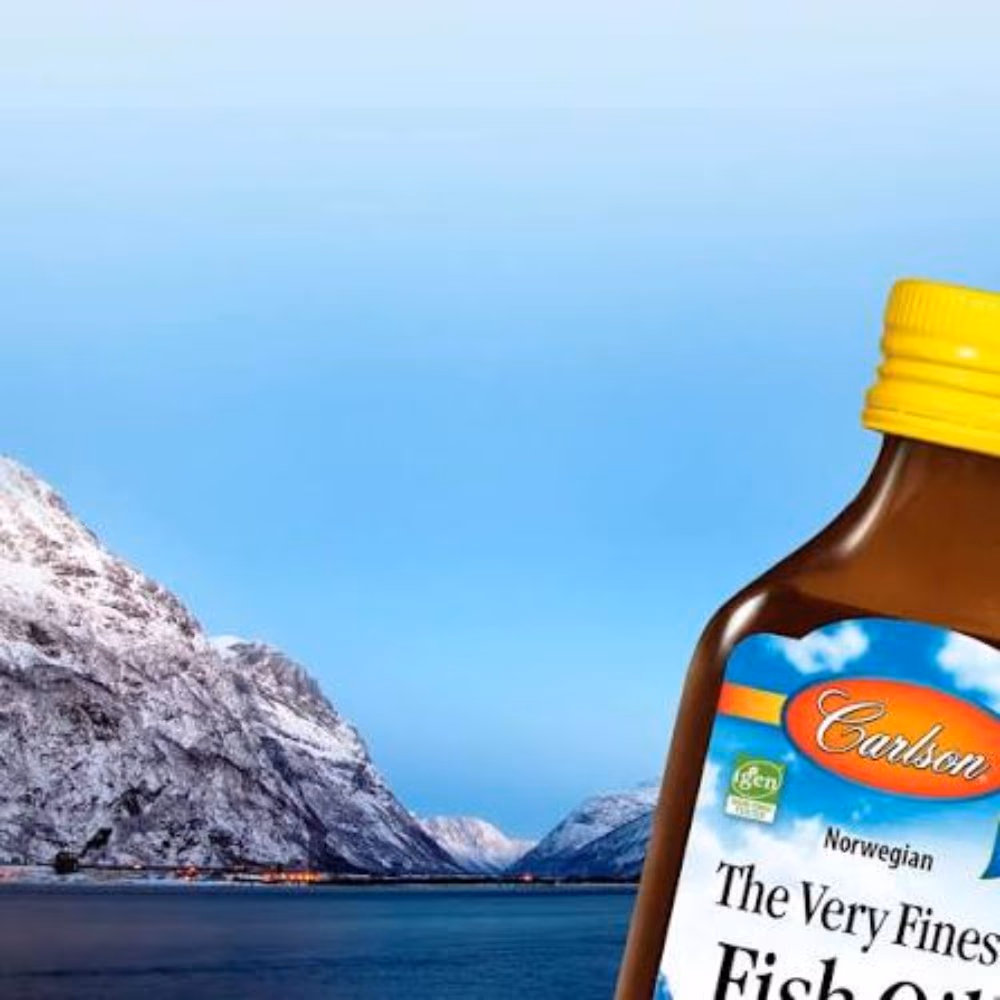 Carlson Norwegian Fish Oil, 200ml – Premium Omega-3 Liquid Supplement for Heart, Brain, and Joint Support 3