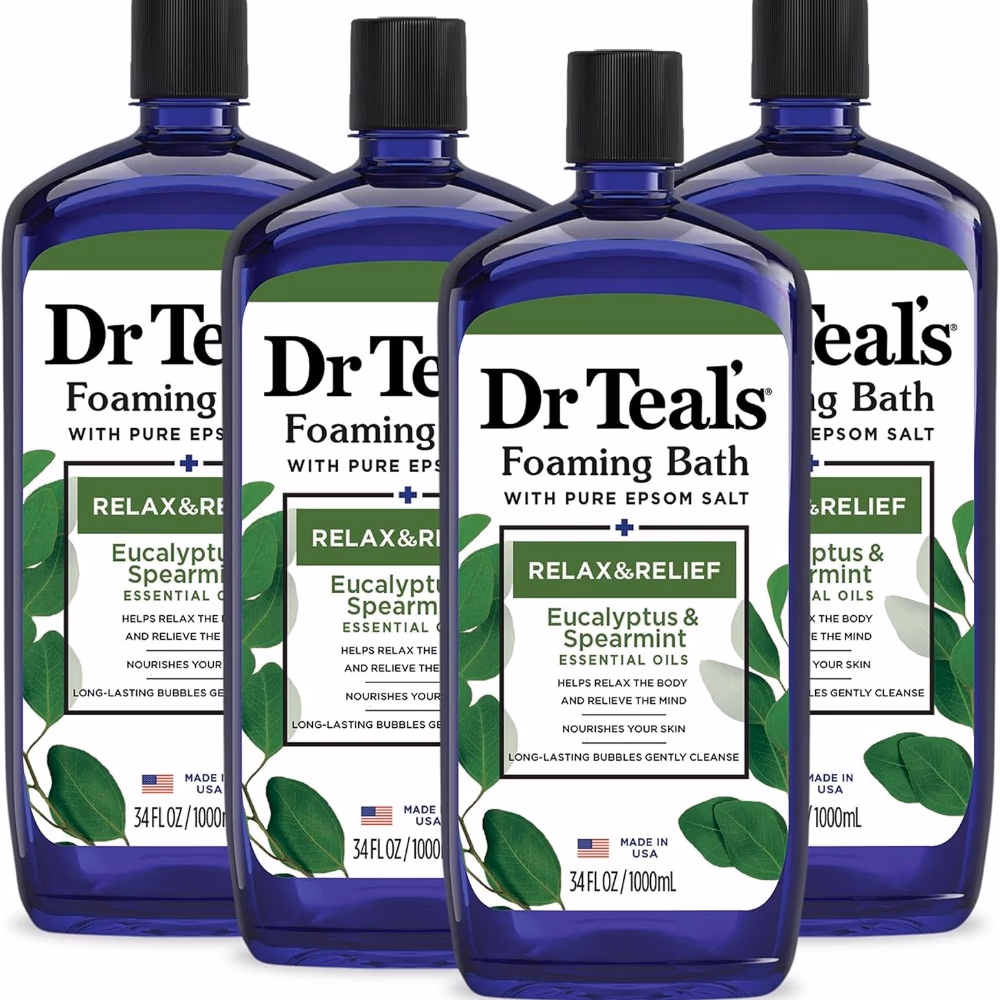 Dr Teals Eucalyptus and Spearmint Foaming Bath 1000ml