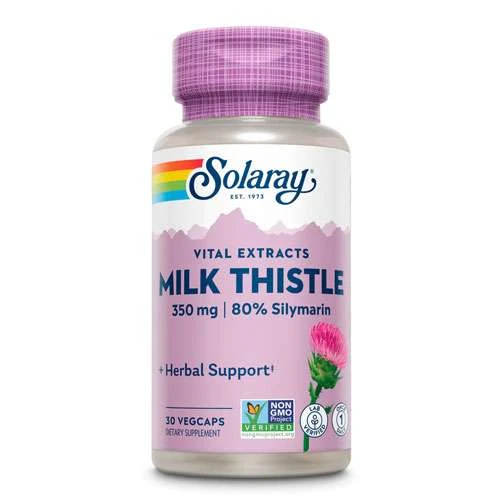 Solaray Milk Thistle 350mg -30 Capsules 1