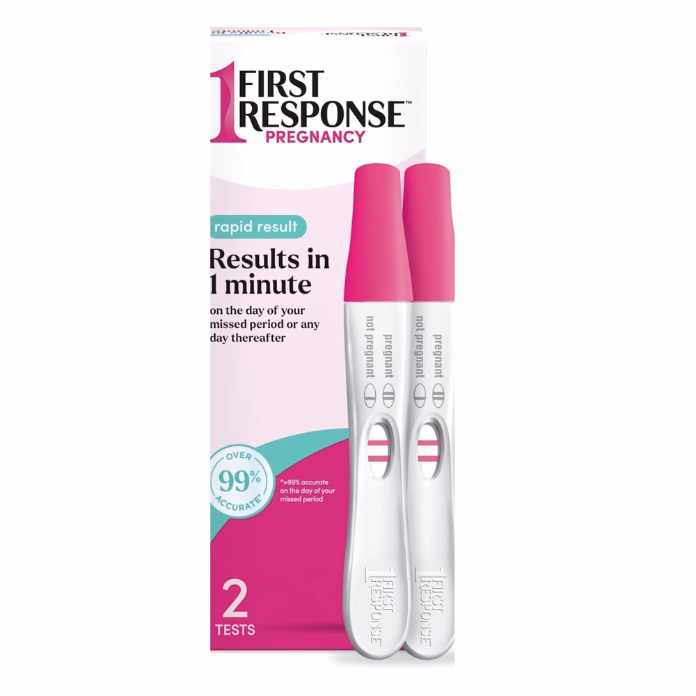First Response Rapid Result Pregnancy Test, 2s