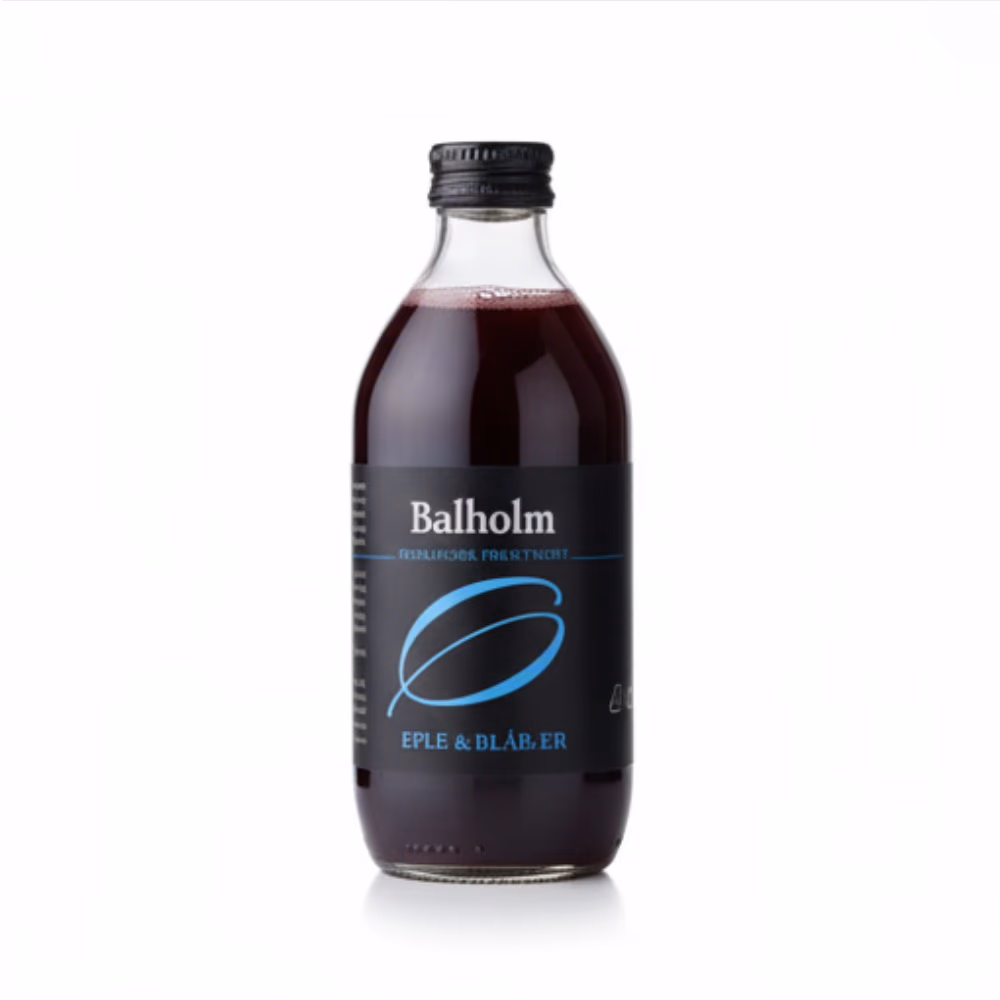 Balholm Organic Fruit Juice 330ml – Apple & Blueberry | Cold Pressed, No Concentrate | Norwegian Fjord Fruit 4