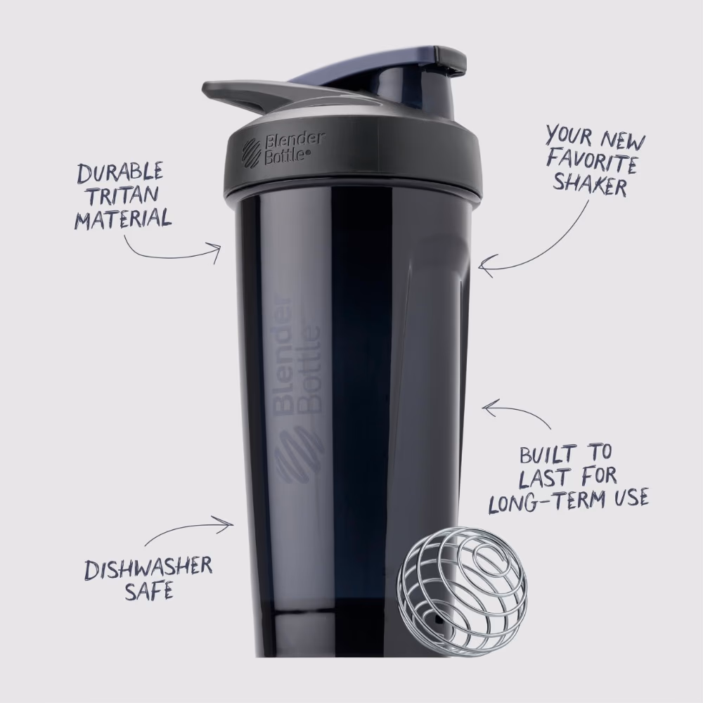 Blender Bottle Pro24 Shaker Bottle 24oz - Black Color 3