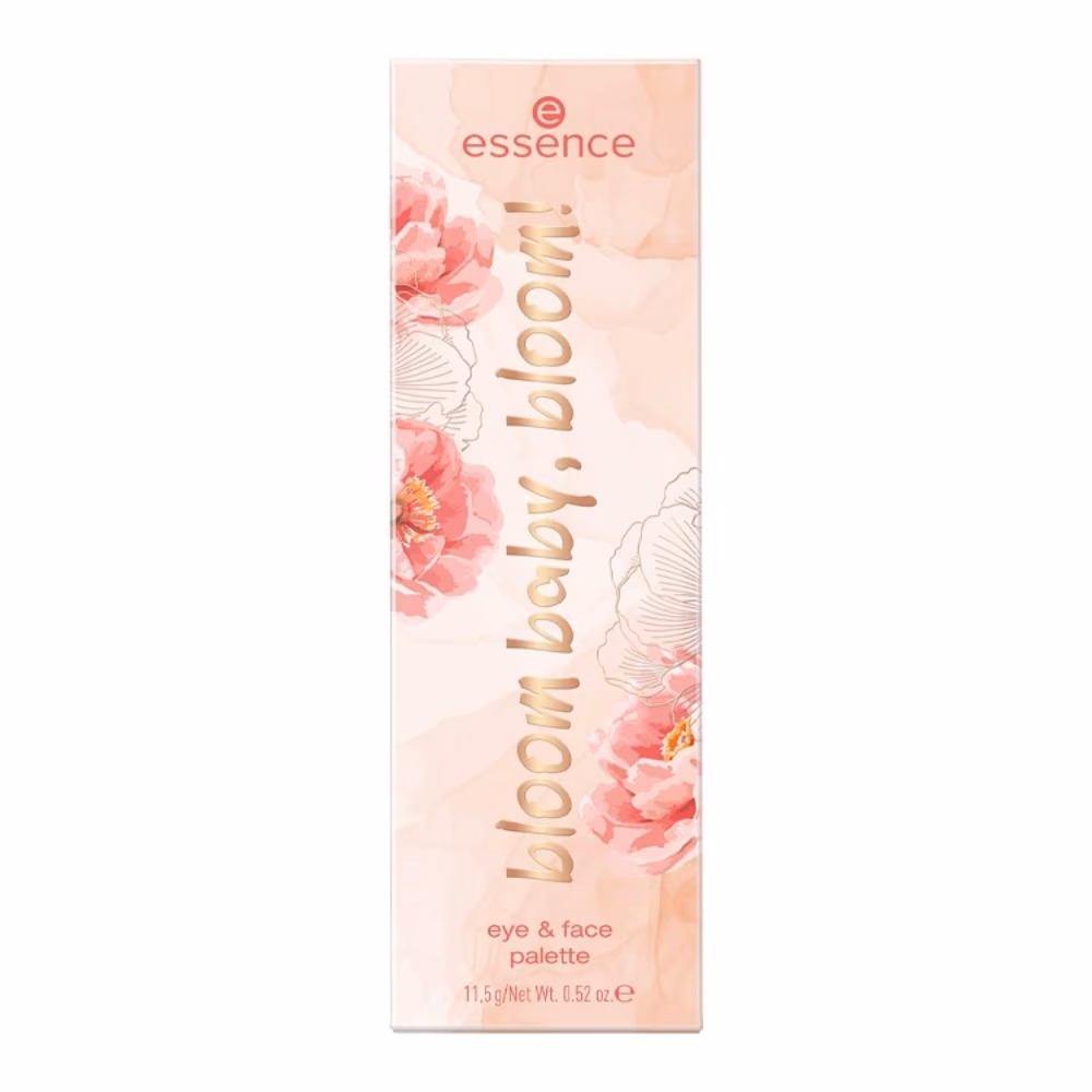Essence Bloom Baby Bloom Eyeshadow Palette 01 – Floral Inspired Shades for Everyday & Glam Looks 1