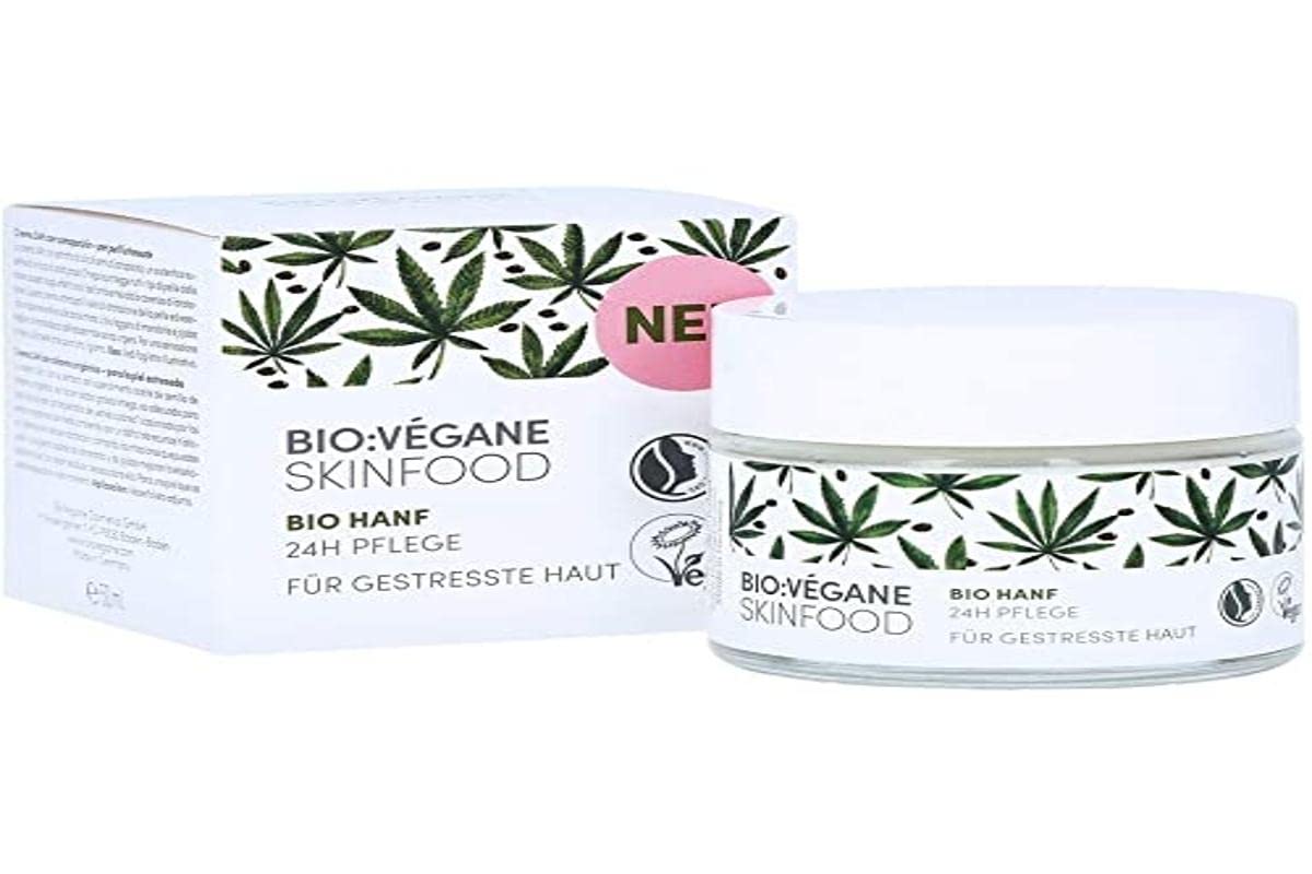 BIO VEGANE Skinfood Organic Hemp 24h Pflege 49g 1