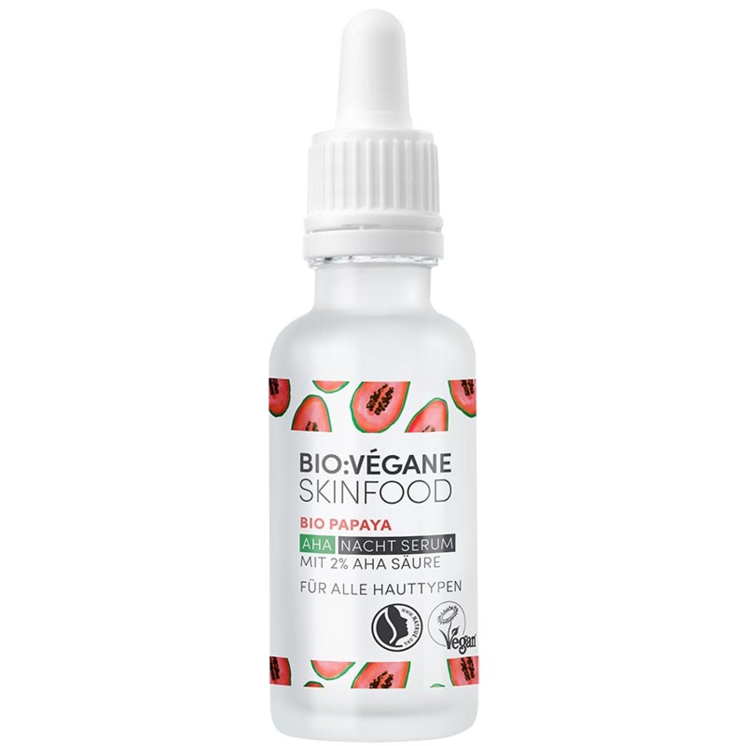 BIOVEGANE Skinfood Organic Papaya AHA Night Serum 30ml 1