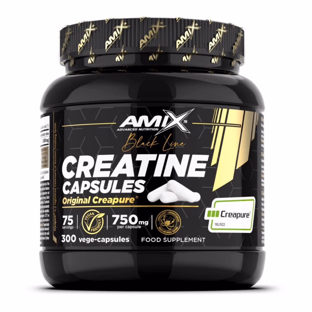 Amix Black Creatine Creapure 750mg- 300 Capsules