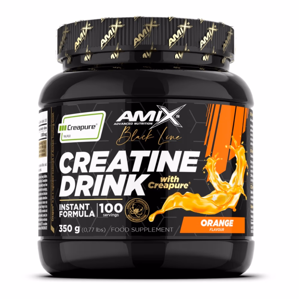 Amix Black Creatine Creapure Powder Orange 350g