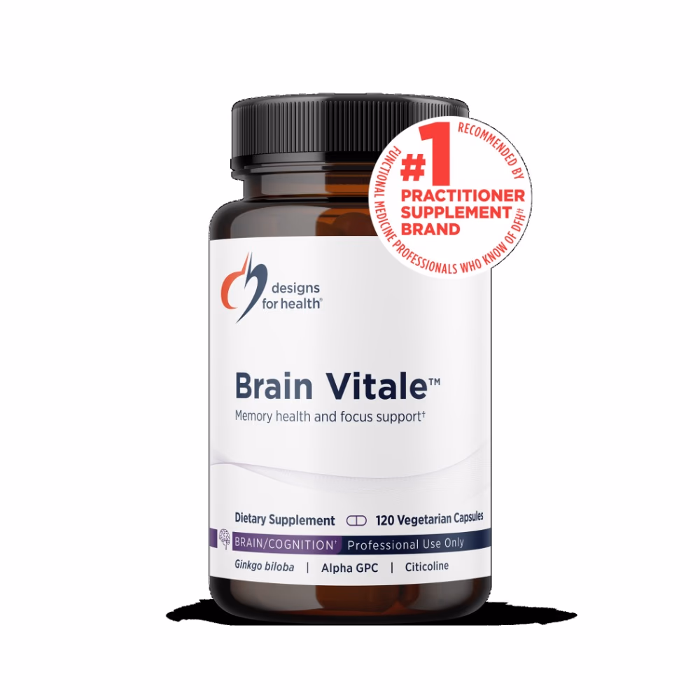 Designs for Health Brain Vitale – 60 Capsules 1