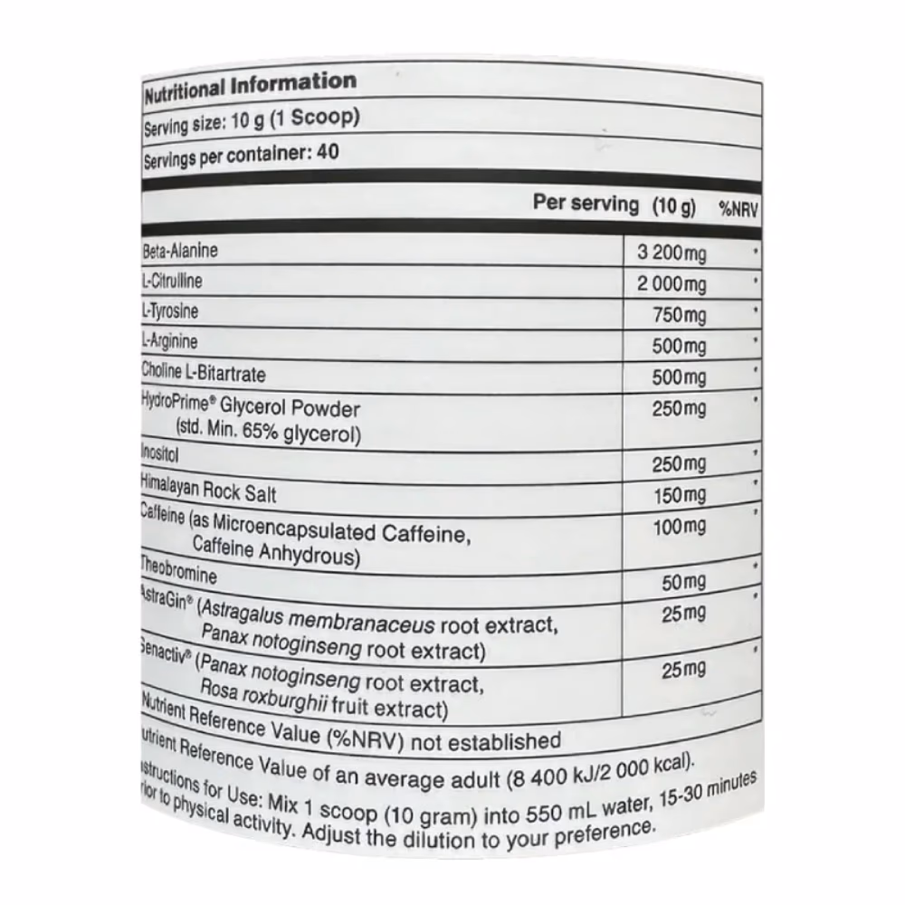 Bucked Up Mother Bucker Pre-Workout Miami 400g 2