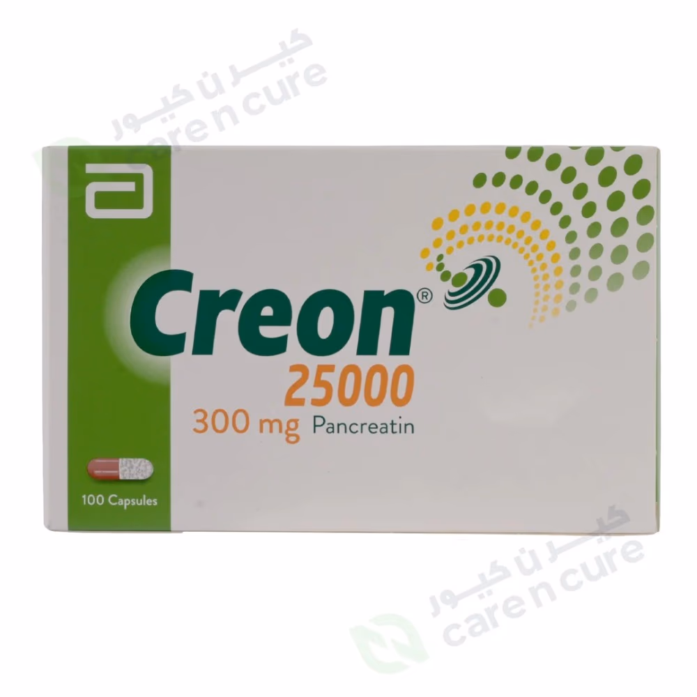 Creon 25000 (300mg) 100 Capsules