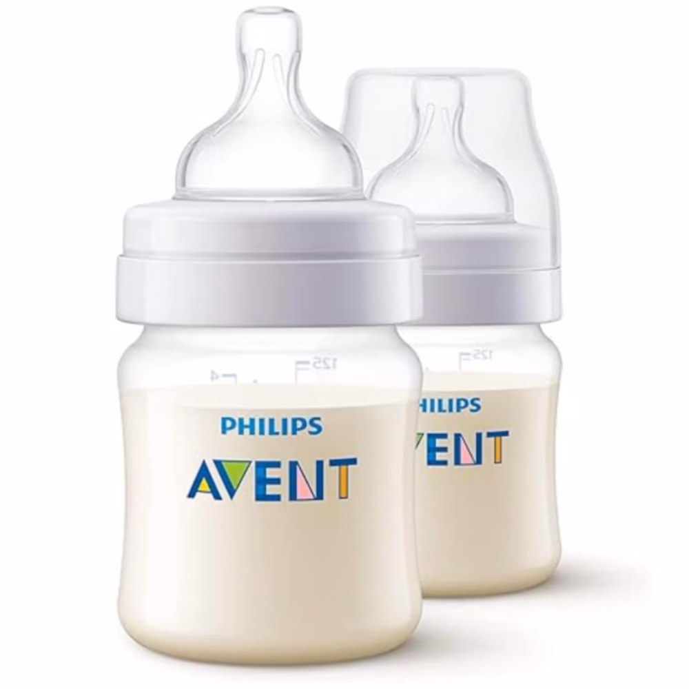 Philips Avent Anti-Colic Baby Bottle 0M+ 125ml – Pack of 2 1