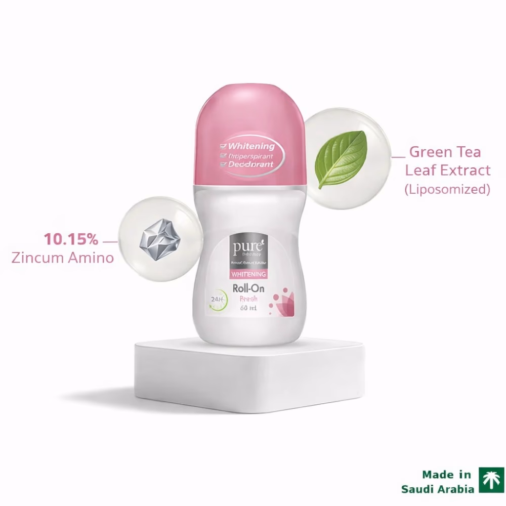 Pure Beauty Anti-Perspirant Fresh Whitening Roll-On 60ml 3