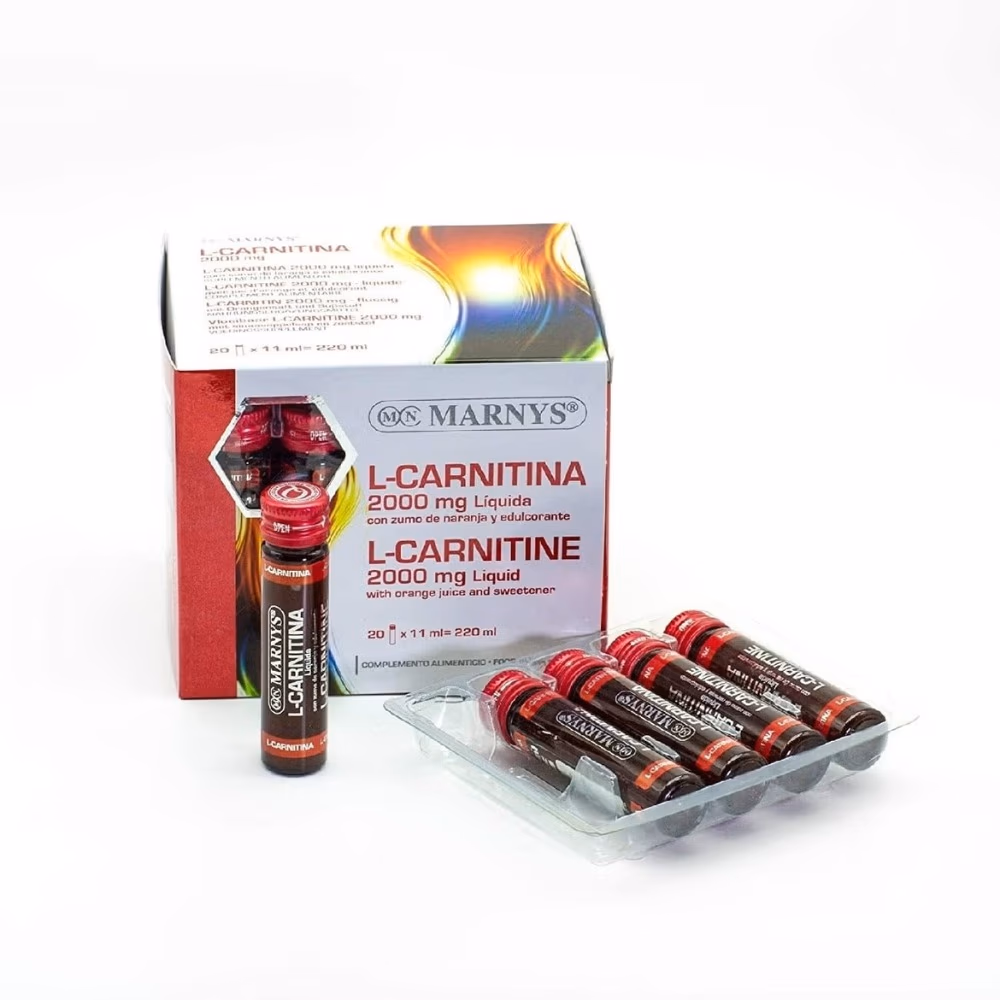 Marnys L-Carnitine Liquid 2000mg – 20 Vials 2