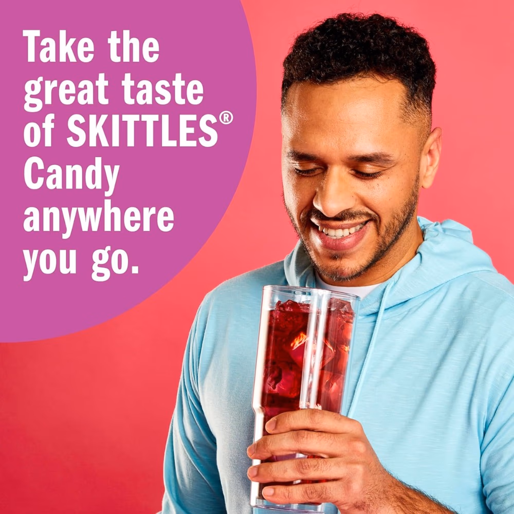 Skittles Drink Mix Wild Berry -30 Single Servings 4