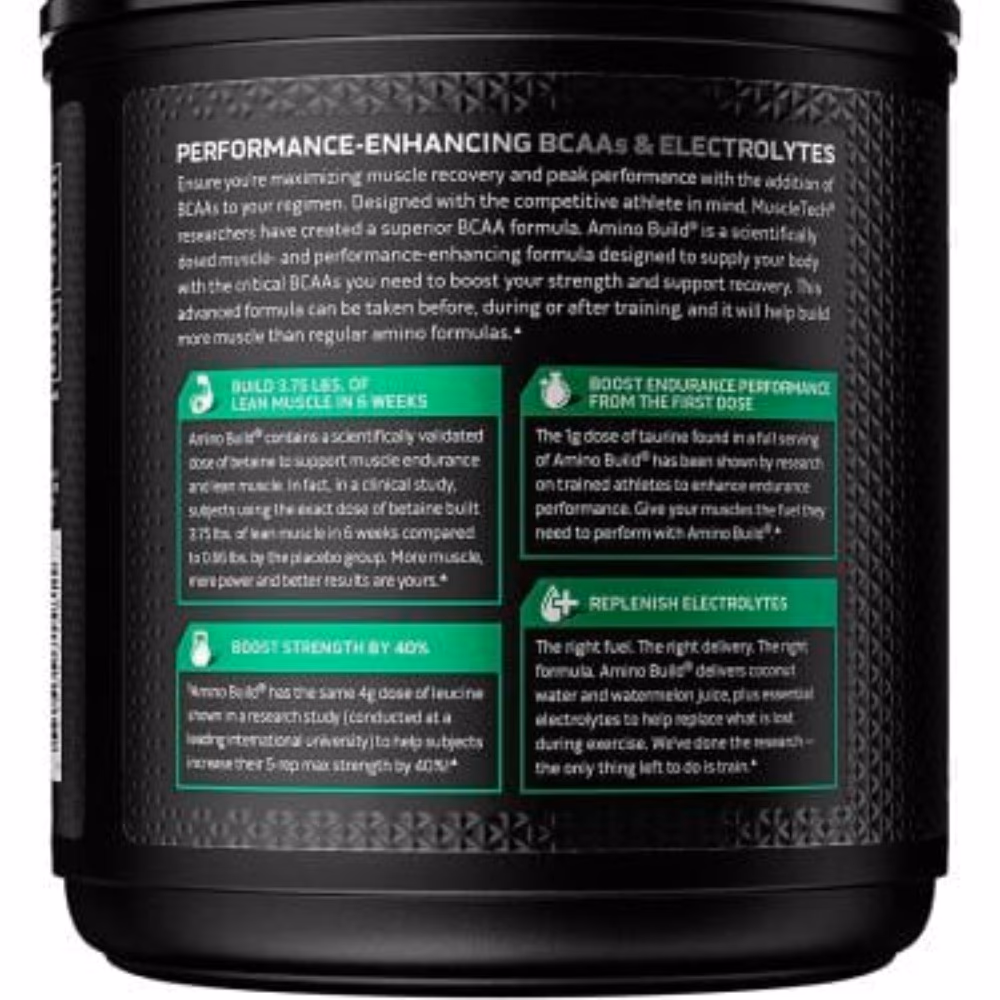 MuscleTech Amino Build Tropical Twist 614g 4