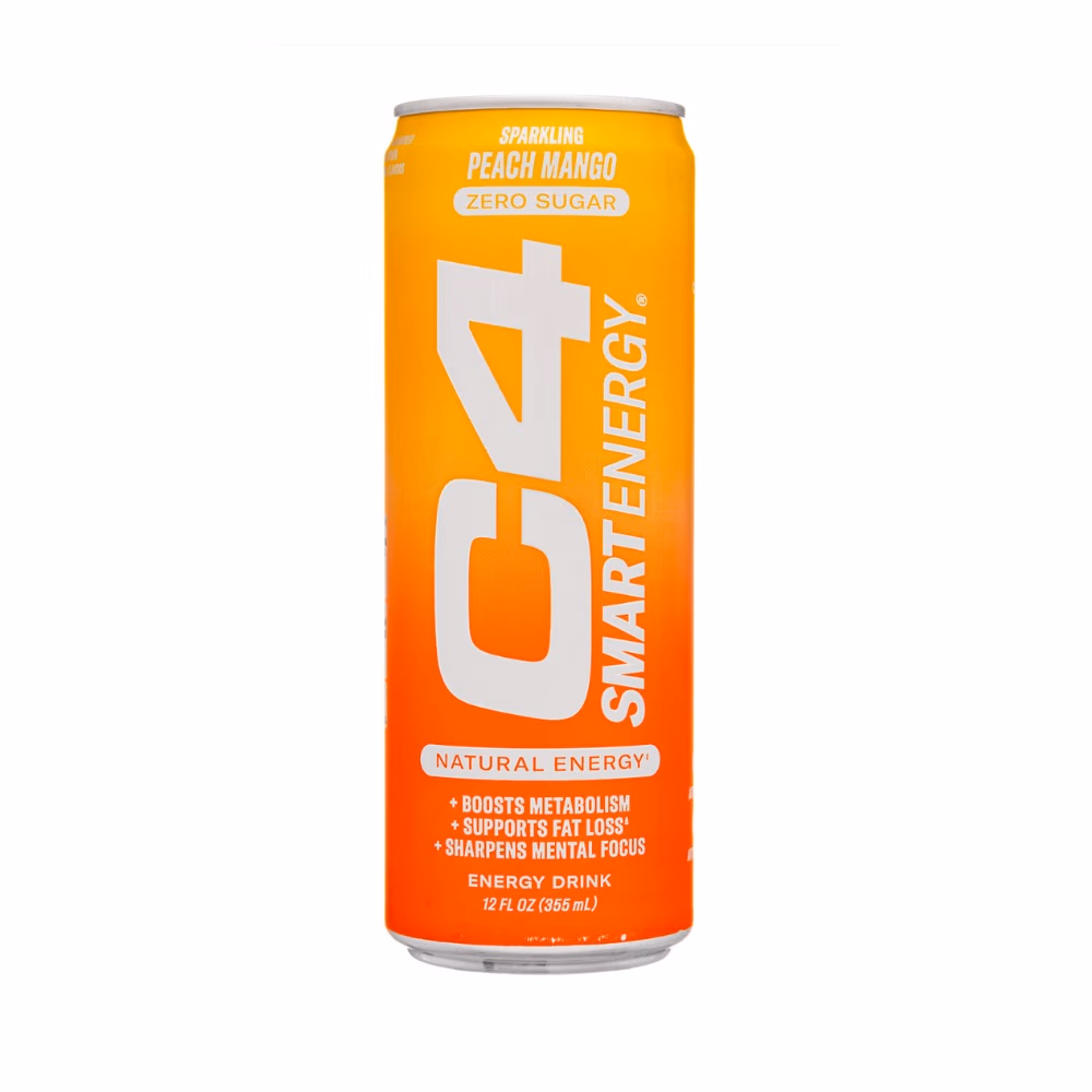 Cellucor C4 Smart Energy RTD Peach Mango - 355ml 1
