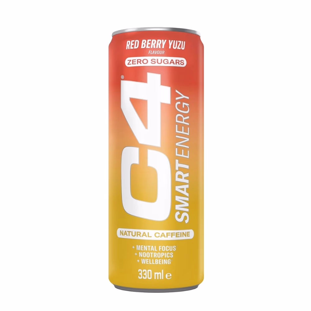 Cellucor C4 Smart Energy RTD Red Berry Yuzu - 330ml