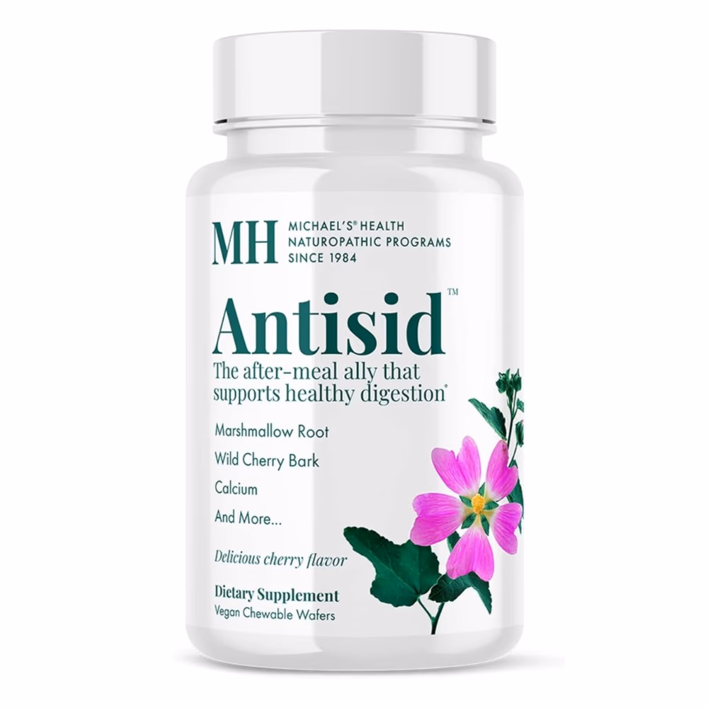 Michaels Health Antisid - 60 Vegan Chewable Wafers 1