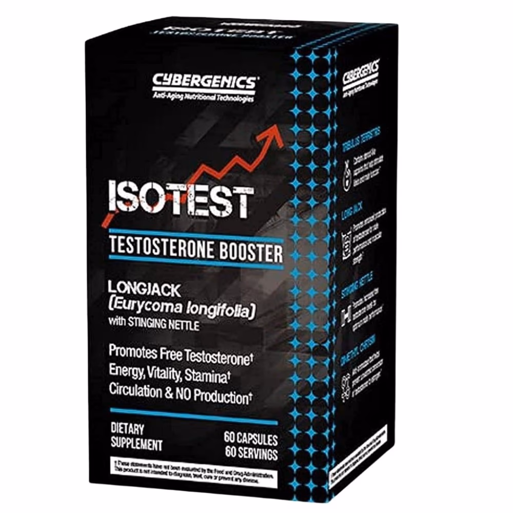 Cybergenics IsoTest Testosterone Booster 60 Capsules