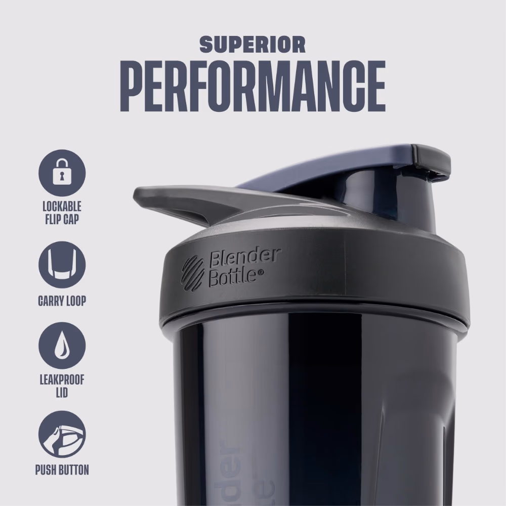 Blender Bottle Pro24 Shaker Bottle 24oz - Black Color 4
