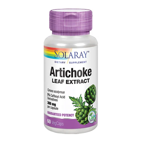 Solaray Artichoke Leaf Extract 300mg-60 Capsules 1