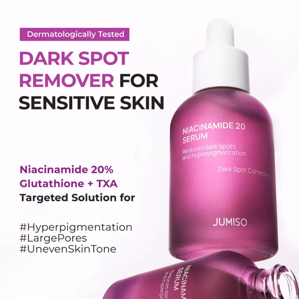 Jumiso Niacinamide 20 Serum, Dark Spot Correcting Treatment for Hyperpigmentation 3