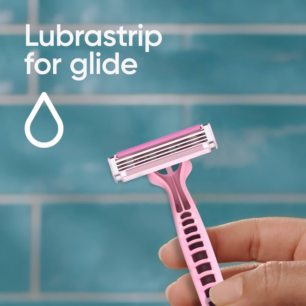 Gillette Simply Venus 3 Pink Disposable Razors – 5 Pack 4