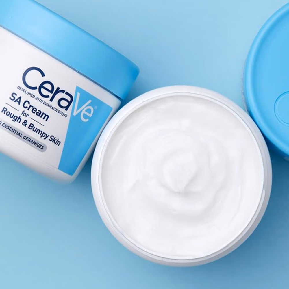 CeraVe SA Cream for Rough & Bumpy Skin, 16 oz (453 g) – Moisturizing Cream with Salicylic Acid and Vitamin D 3