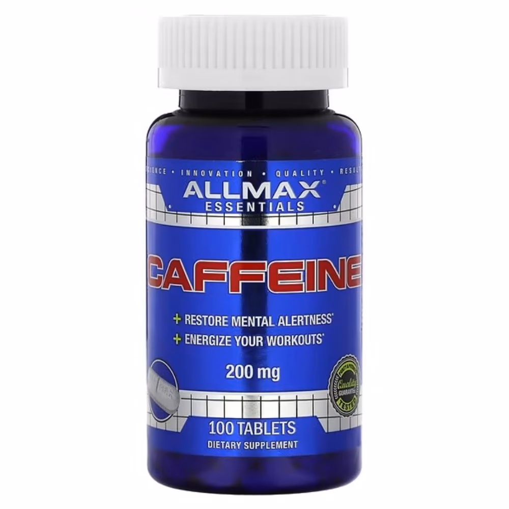Allmax Caffeine 200mg 100 Tablets