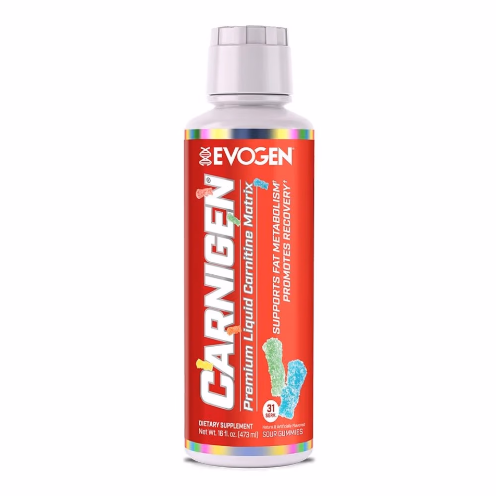 Evogen Carnigen Liquid – Sour Gummies Flavor – 473 ml