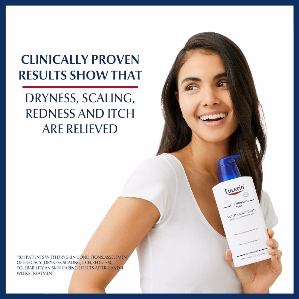 Eucerin 5%Urea Repair Plus Replenishing Body Wash 400ml 2