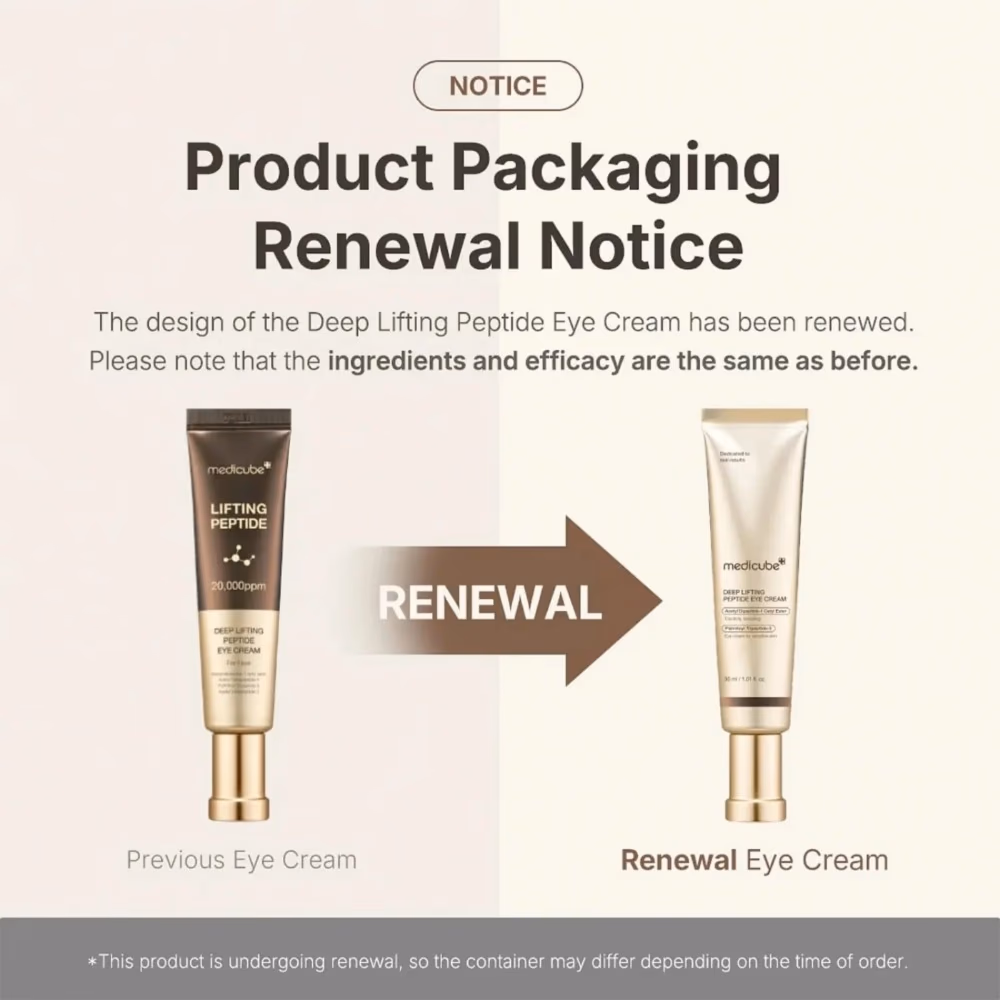 Medicube Deep Lifting Peptide Eye Cream 30ml 2