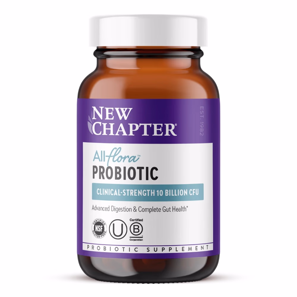 New Chapter Probiotic All-Flora  60 Vegetarian Capsules 1